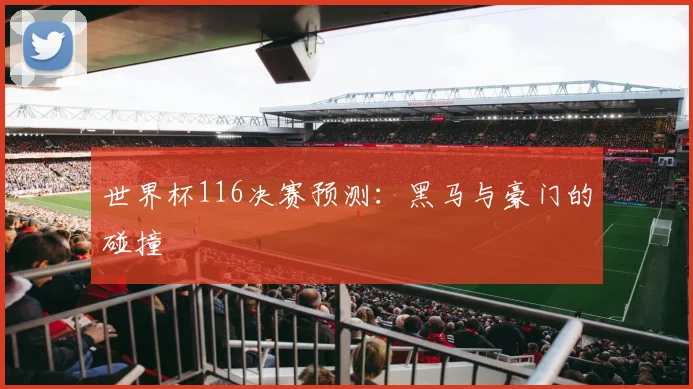 世界杯116决赛预测:黑马与豪门的碰撞